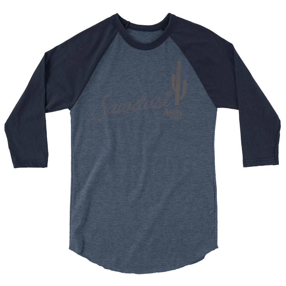 Sawdust 3/4 sleeve raglan shirt