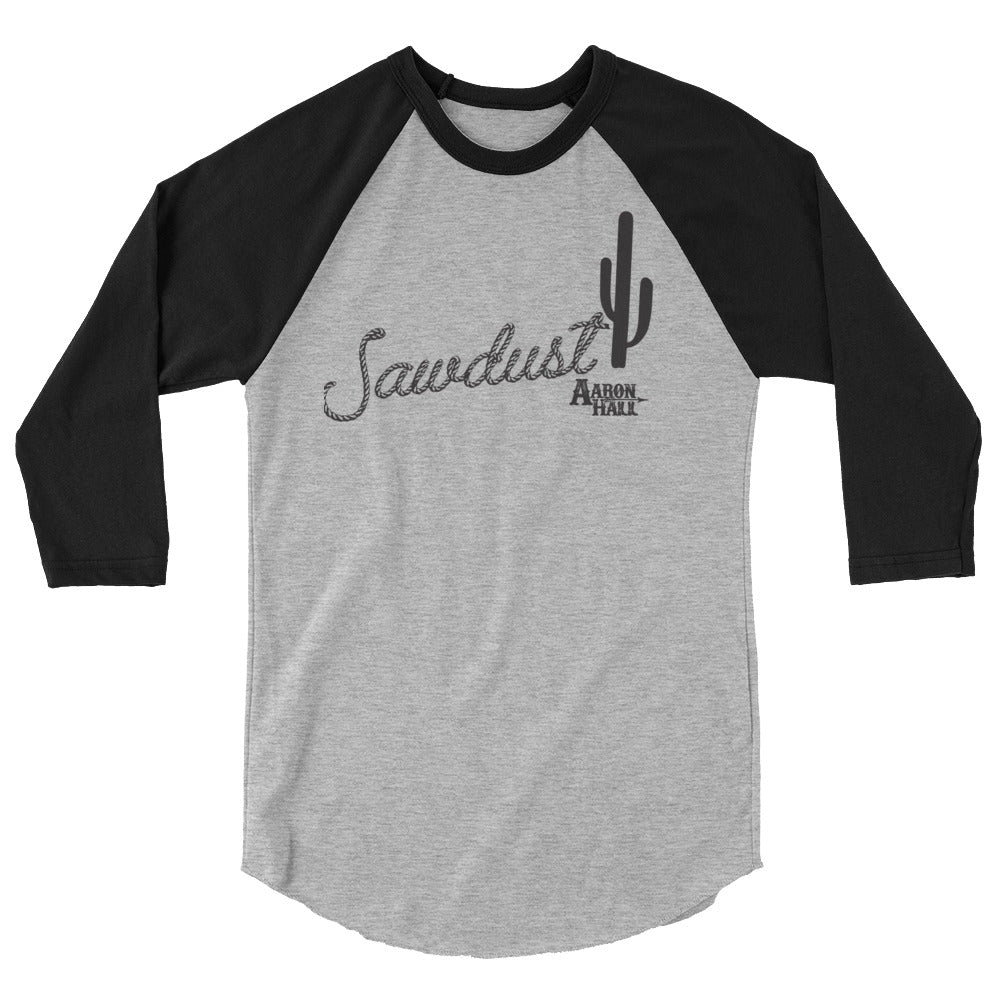 Sawdust 3/4 sleeve raglan shirt