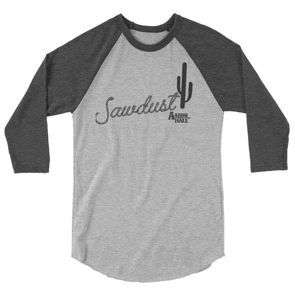 Sawdust 3/4 sleeve raglan shirt