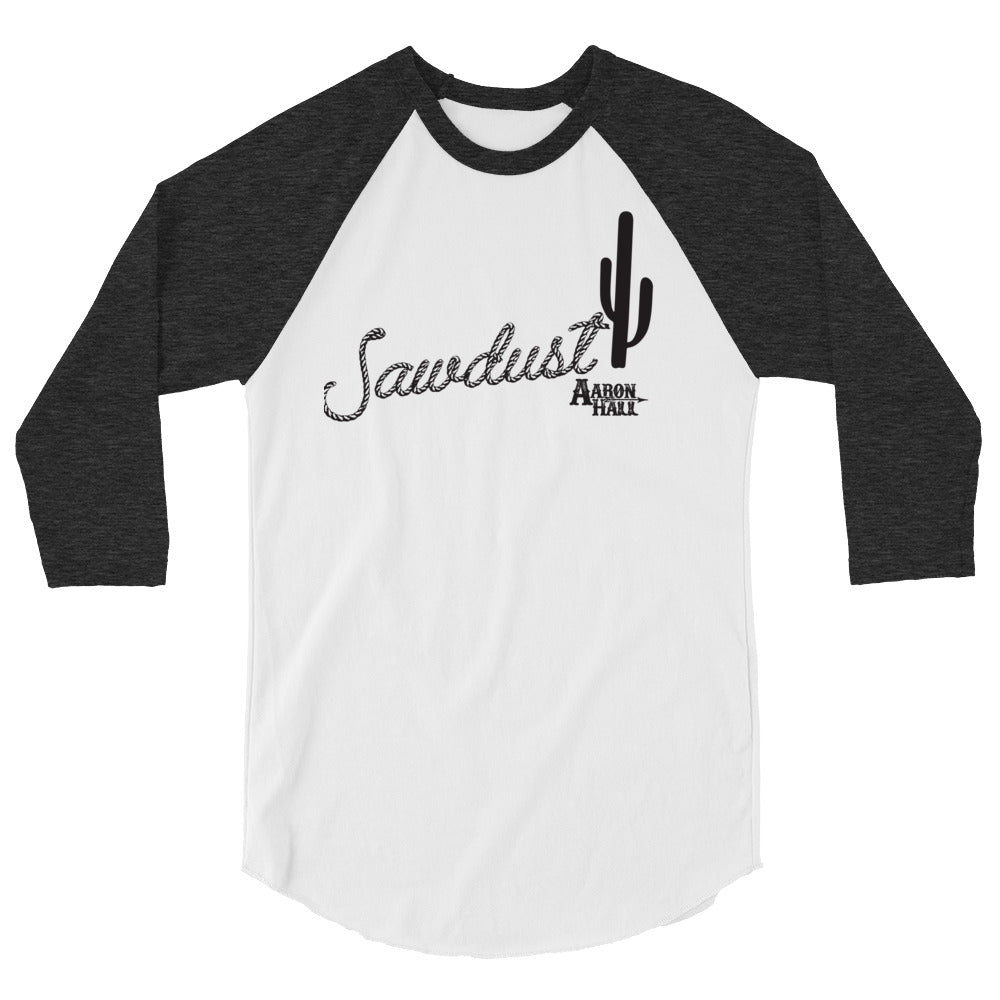Sawdust 3/4 sleeve raglan shirt