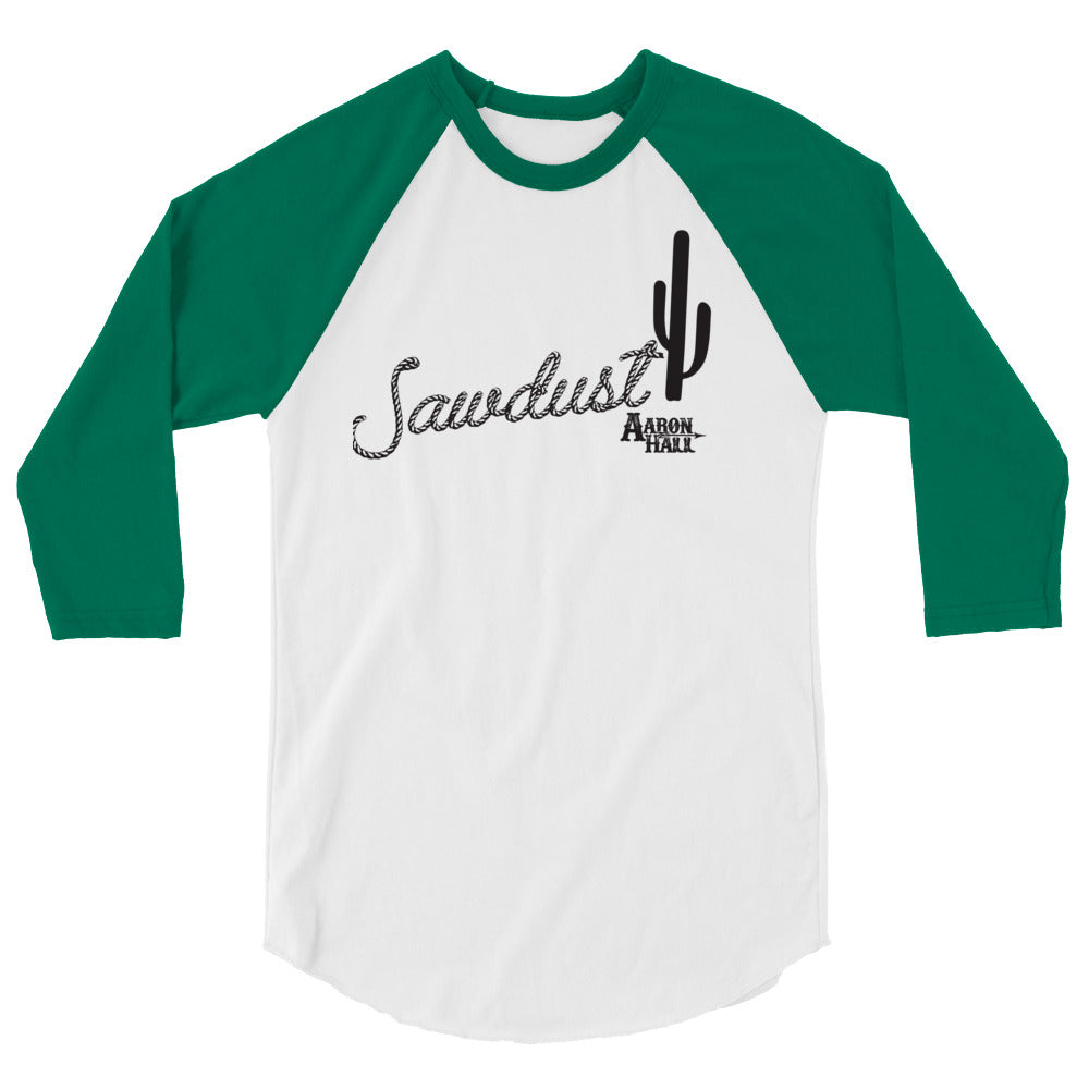 Sawdust 3/4 sleeve raglan shirt