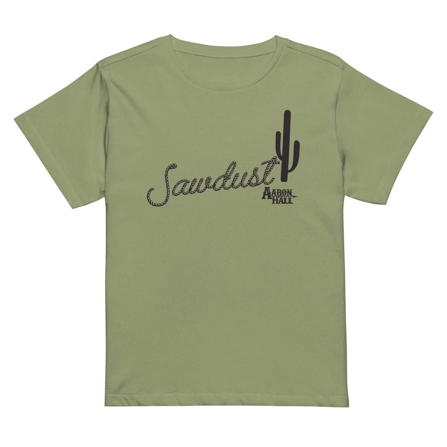 Sawdust Women’s high-waisted t-shirt