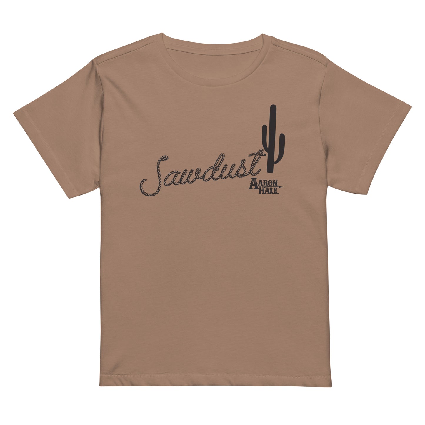 Sawdust Women’s high-waisted t-shirt