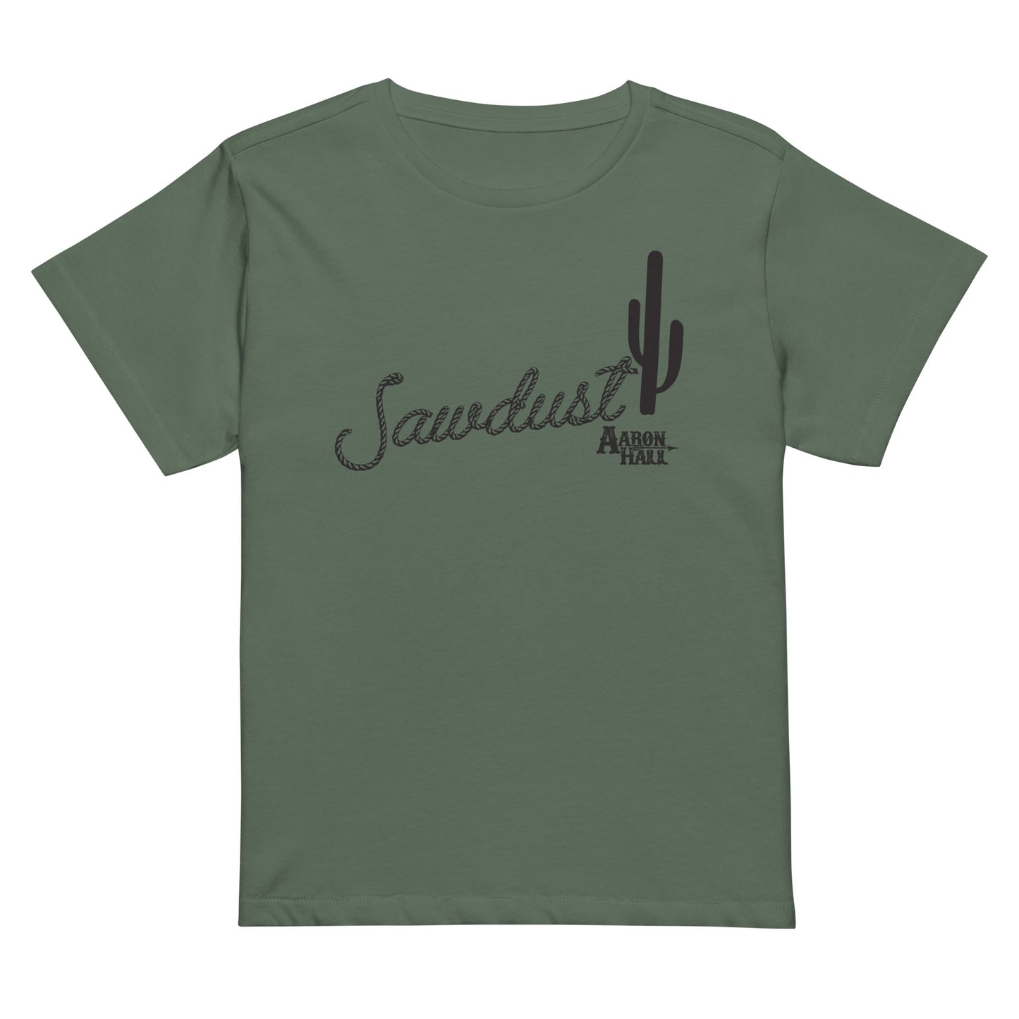 Sawdust Women’s high-waisted t-shirt