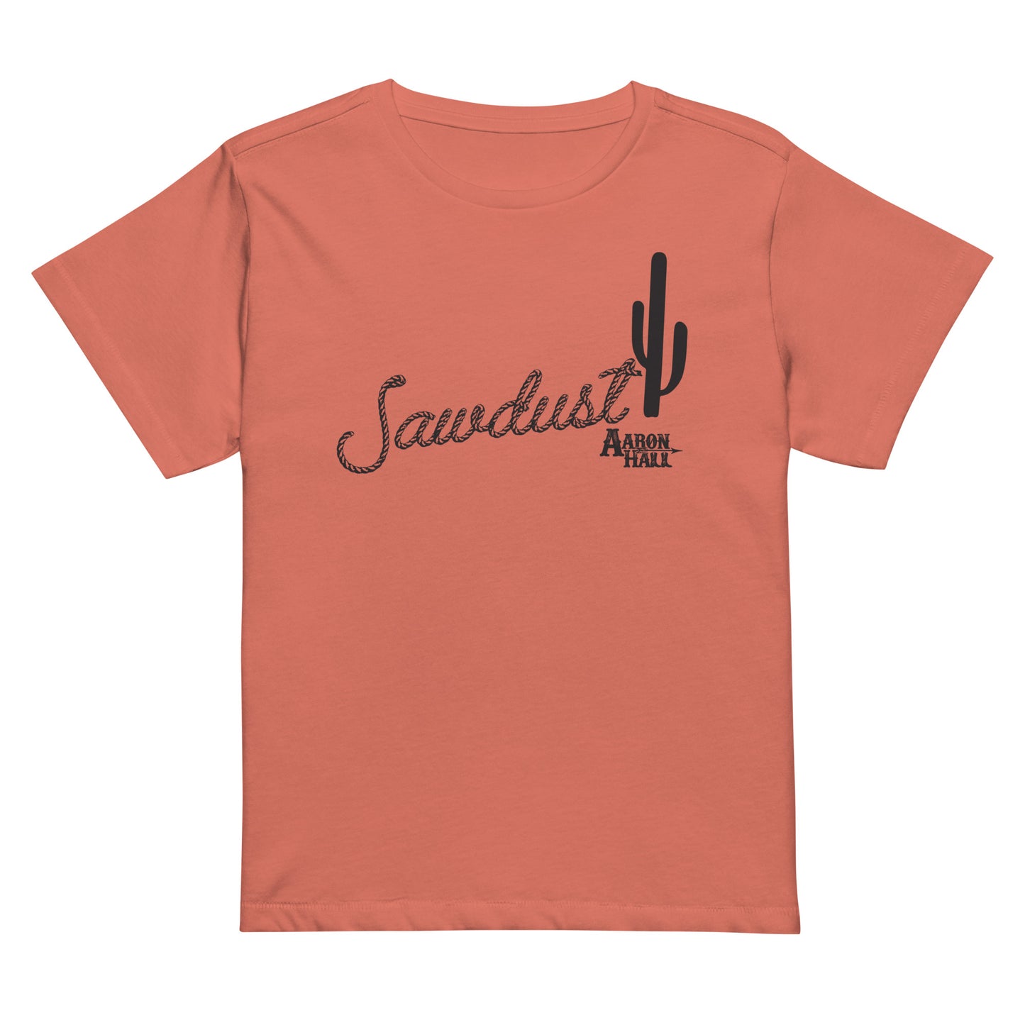 Sawdust Women’s high-waisted t-shirt